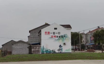 京山新农村墙绘